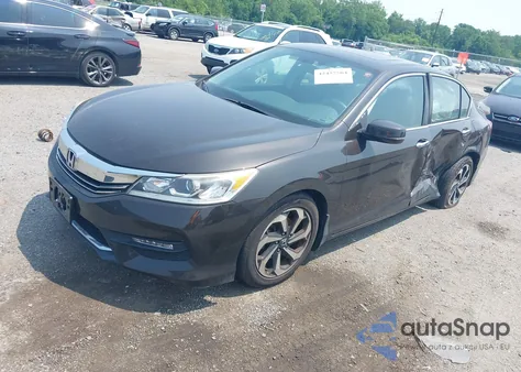 2016 Honda Accord Ex z USA, uszkodzony, nr VIN 1HGCR2F7XGA236437